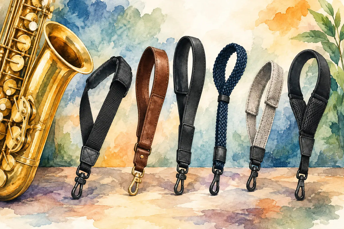 Best Saxophone Neck Strap Materials Compared