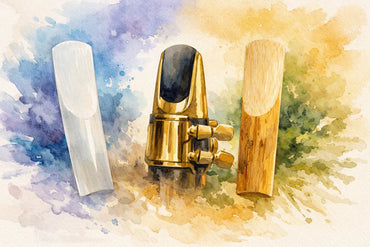 Synthetic Versus Cane Saxophone Reeds