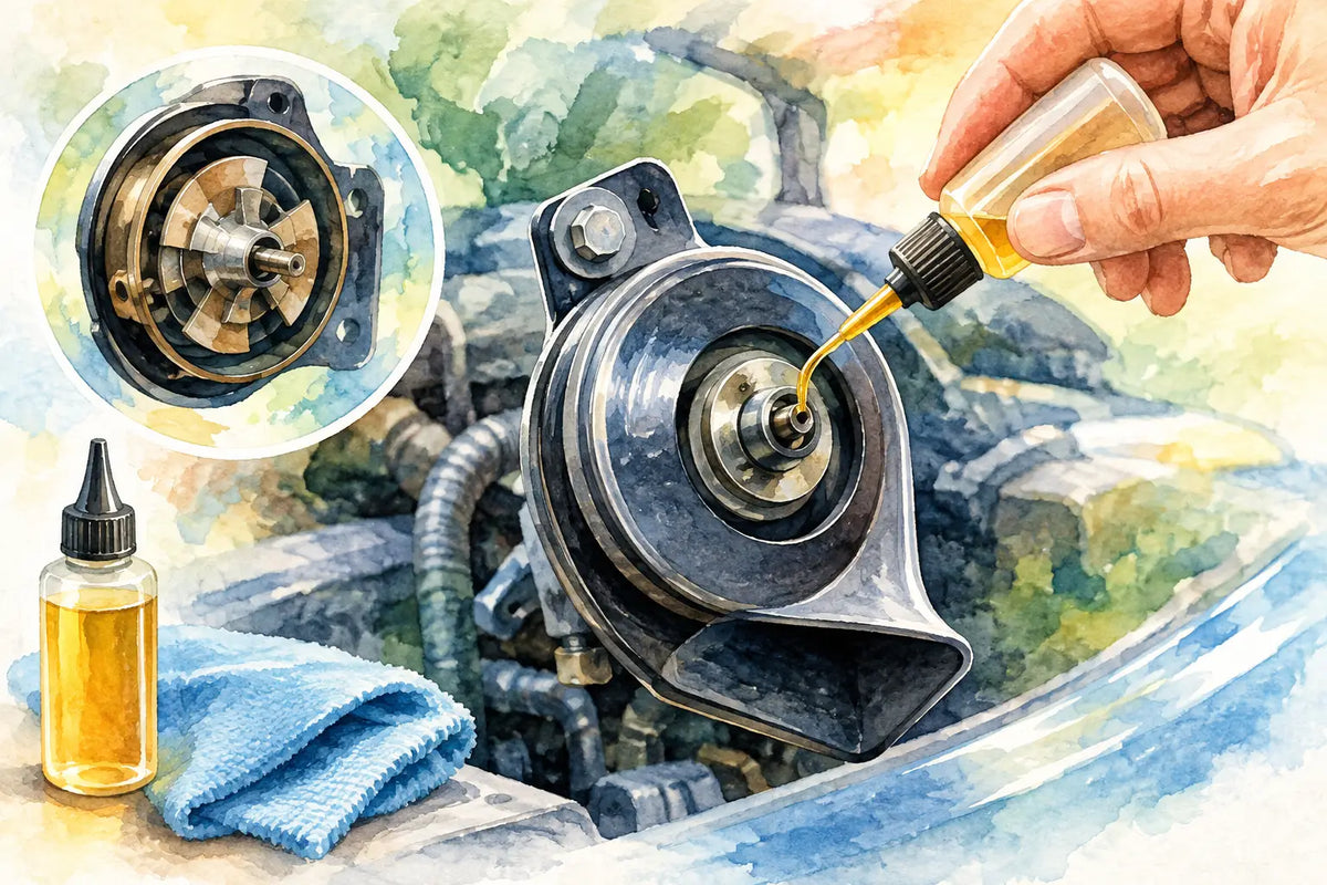 How to Lubricate Horn Rotors Without Causing Leaks