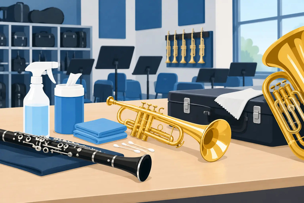 School Instrument Sanitation Guide for Band Rooms