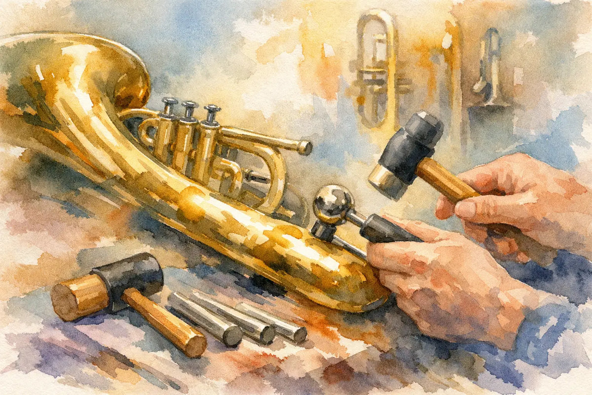 Brass Instrument Dent Removal Guide for Players