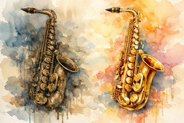Repair Before and After Saxophone Results