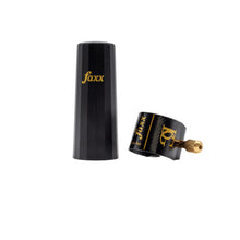 Faxx Alto Sax Ligature w Cap BG Flex Fabric Fast Setup Even Responsee