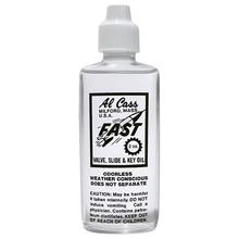Al Cass Valve Oil 3 Bottles 2oz Fast Trumpet Key Slide Brass Lubricant