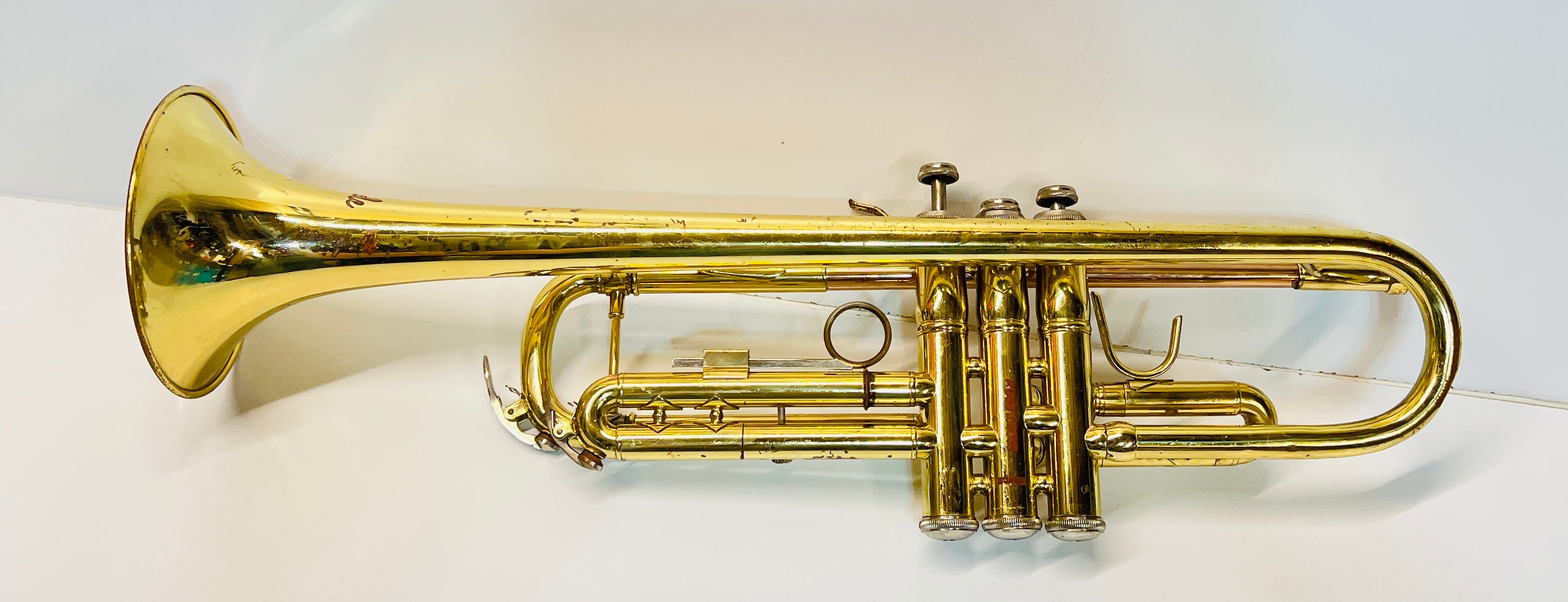 Selmer Prelude TR701 Trumpet Gold Lacquer For Parts Only USED