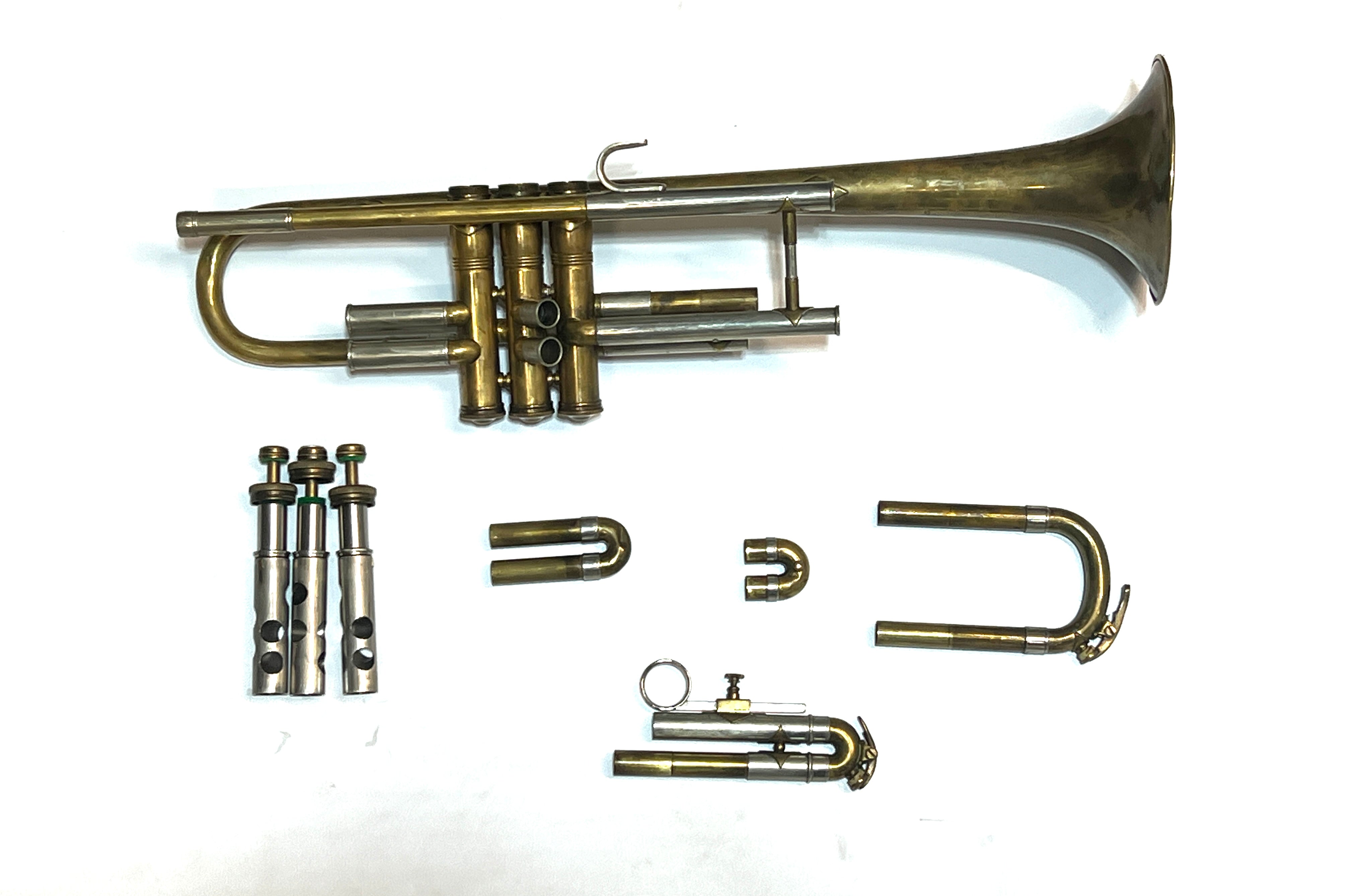 Besson Brevete Trumpet Made in England 50 Medals of Honours  USED