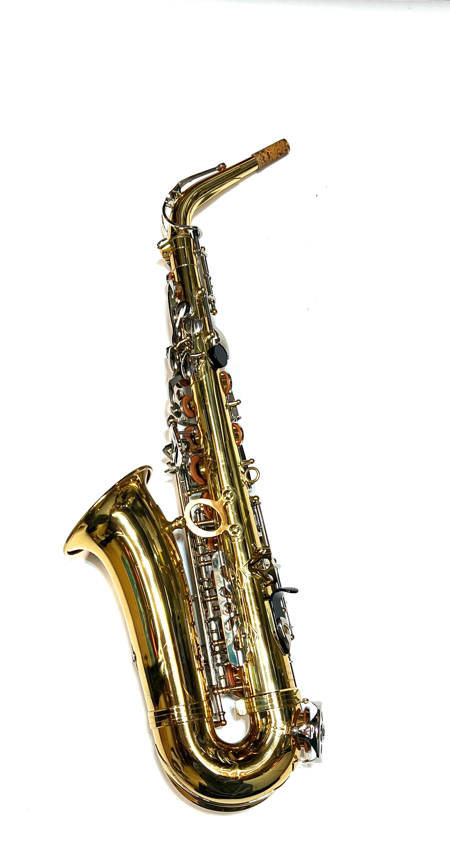 Jupiter 767-787 Alto Saxophone Recently Services Plays Well USED