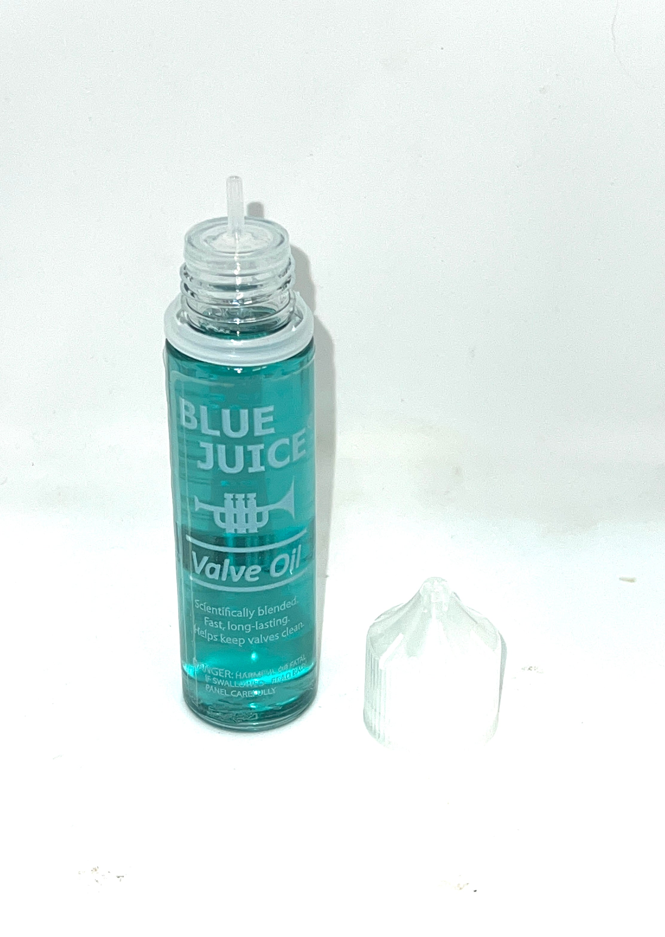 Blue Juice Valve Oil Fast Action 2 oz Trumpet Green petroleum product