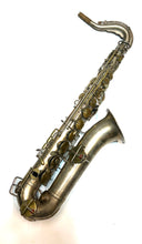 King C Melody Saxophone Silver Plate Gold Wash Bell H.N. White Plays AS-IS 1920's