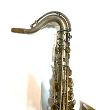 King C Melody Saxophone Silver Plate Gold Wash Bell H.N. White Plays AS-IS 1920's