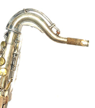 King C Melody Saxophone Silver Plate Gold Wash Bell H.N. White Plays AS-IS 1920's