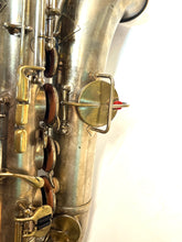 King C Melody Saxophone Silver Plate Gold Wash Bell H.N. White Plays AS-IS 1920's