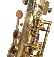 King C Melody Saxophone Silver Plate Gold Wash Bell H.N. White Plays AS-IS 1920's