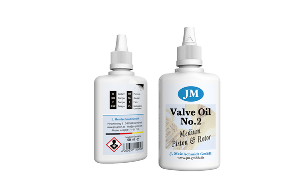 J. Meinlschmidt #2 Synthetic Medium Valve Oil Piston Rotary Brass Instruments