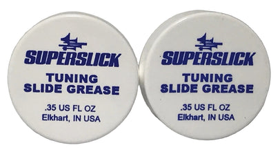 Superslick Tuning Slide Grease 2 Pack Trumpet Trombone Tuba Smooth Seal