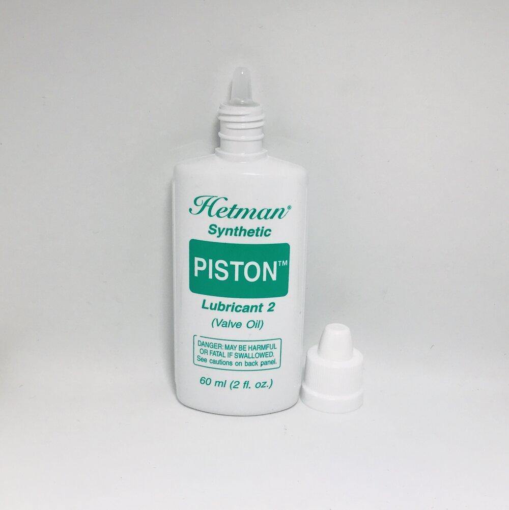 Hetman 2 Synthetic Piston Lubricant  Valve Oil Trumpet Clear Synthetic 60 ML