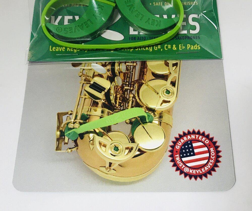 Key Leaves Saxophone sticky pad stops sticky G# Keys - [musician gear garage]