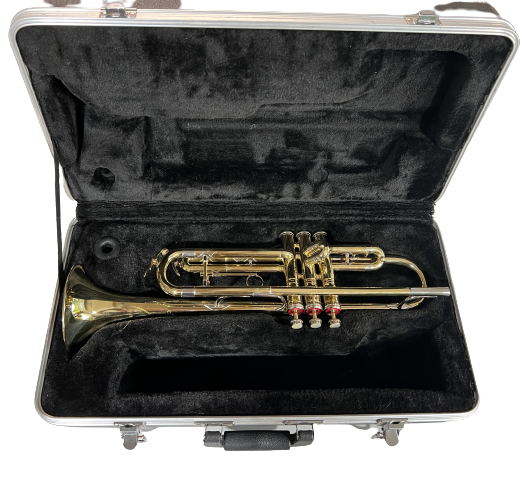 KING Cleveland Superior Trumpet Fresh ReLacquer good compression plays well USED