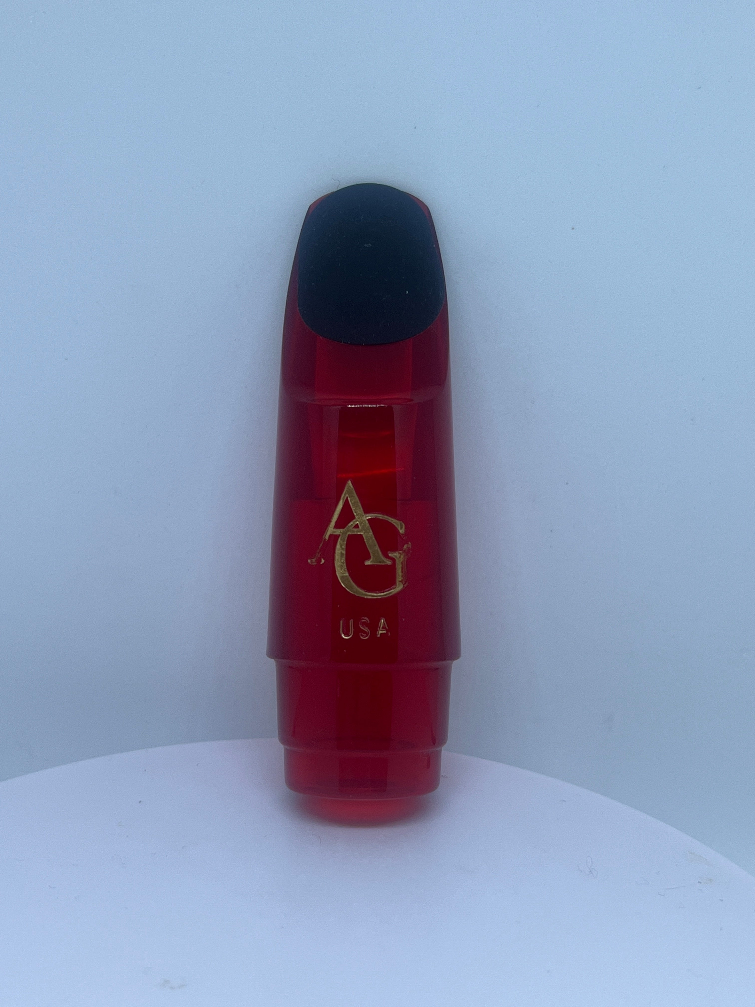 AG USA Alto Saxophone Mouthpiece Plastic Red NEW