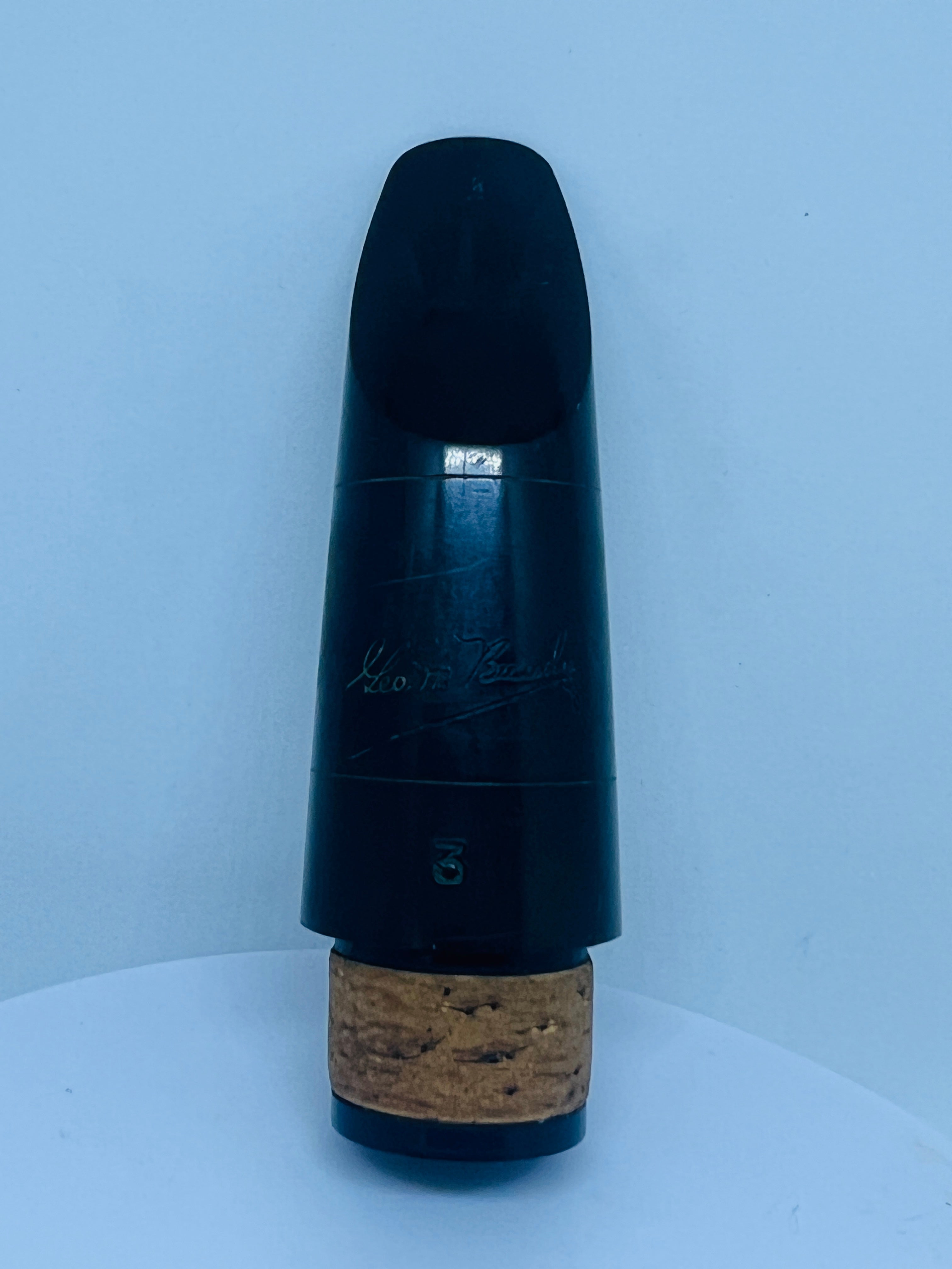 Geo M Bundy 3 Bb Clarinet Mouthpiece Plays Nicely USED