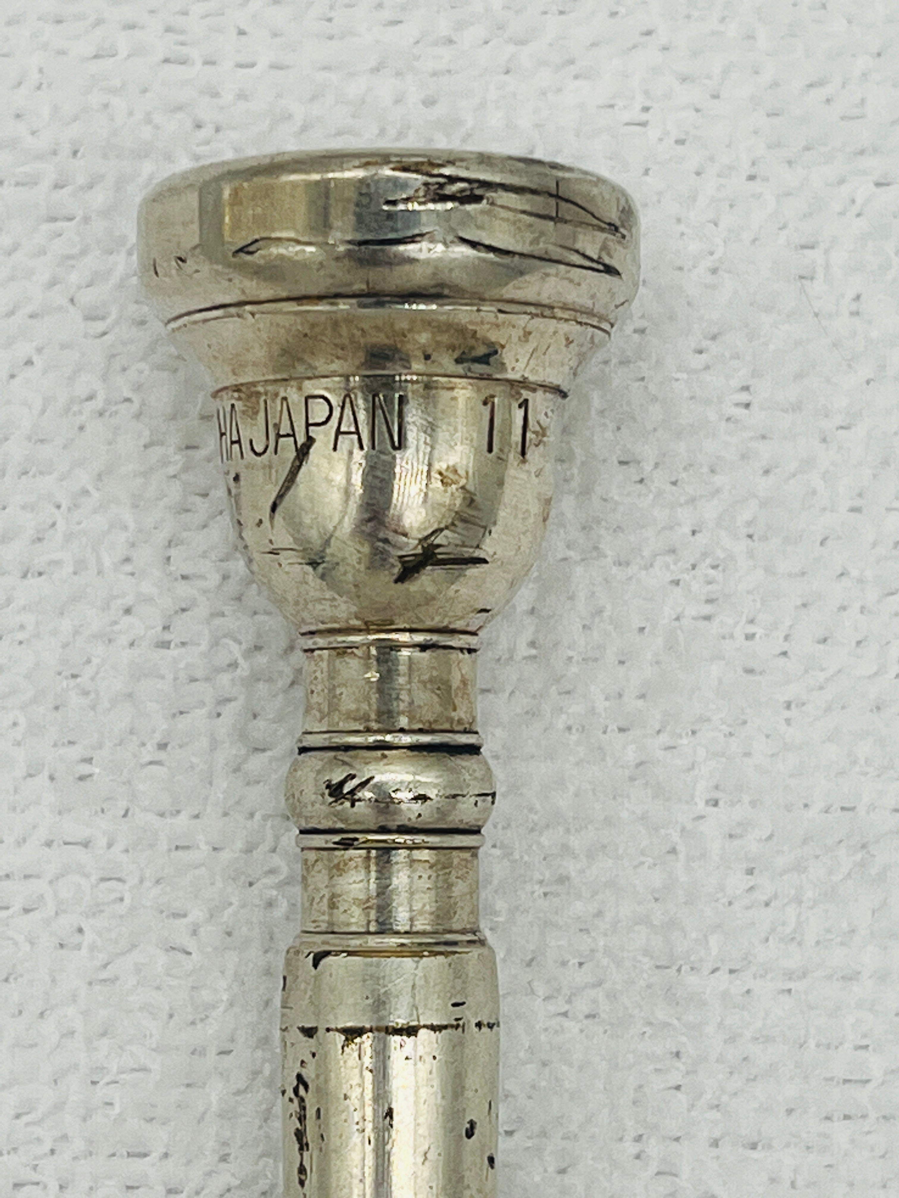 Yamaha 11 Trumpet Mouthpiece Rim Scratches USED