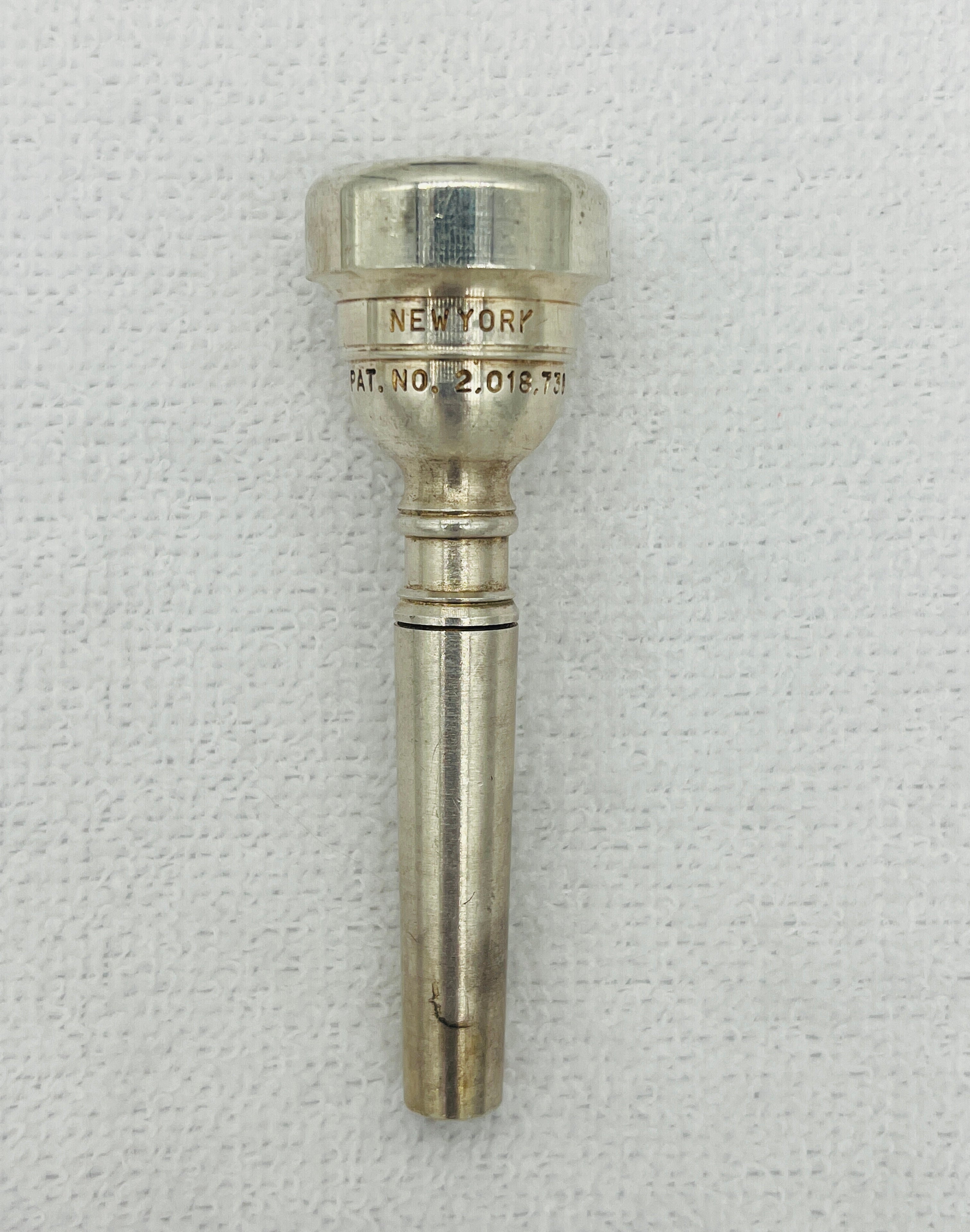 Parduba & Son *7* Double Cup New York Trumpet Mouthpiece Rim Scratches USED